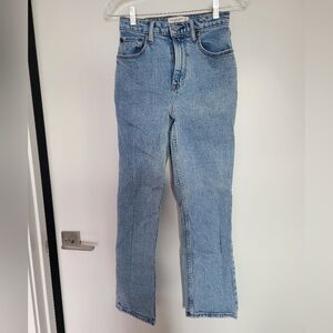 Curve Love 90s Straight Blue Jeans